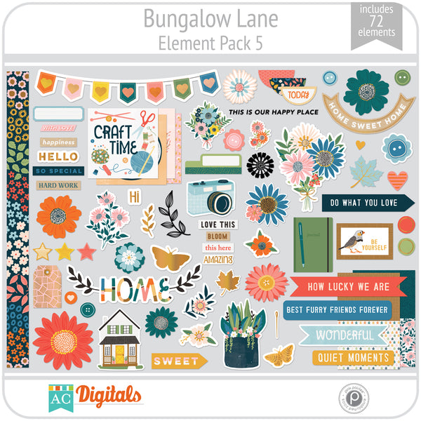 Bungalow Lane Element Pack 5