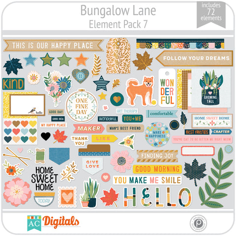 Bungalow Lane Element Pack 7