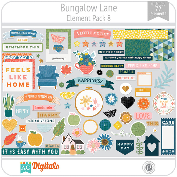 Bungalow Lane Element Pack 8