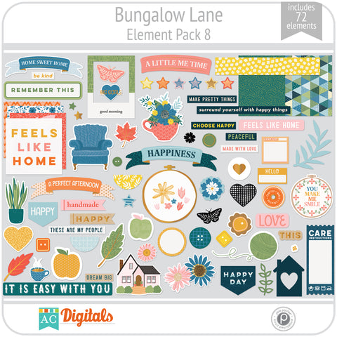 Bungalow Lane Element Pack 8