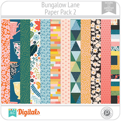 Bungalow Lane Paper Pack 2