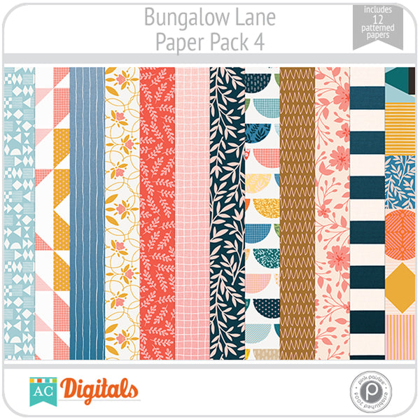 Bungalow Lane Paper Pack 4