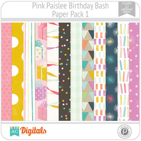 Birthday Bash Paper Pack 1