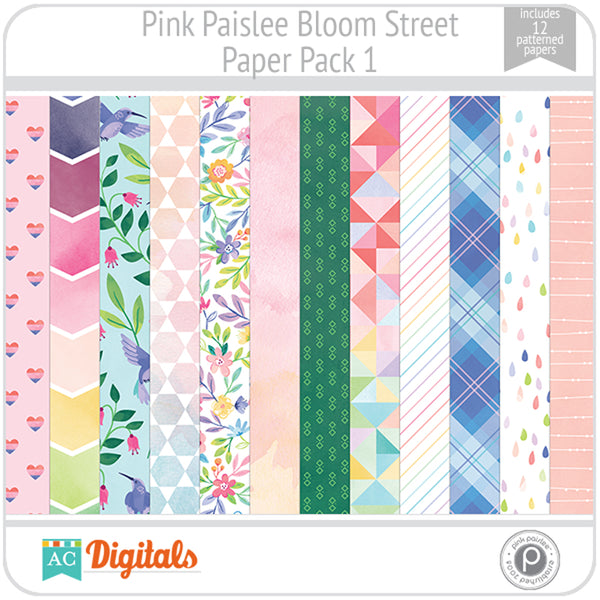 Bloom Street Paper Pack 1