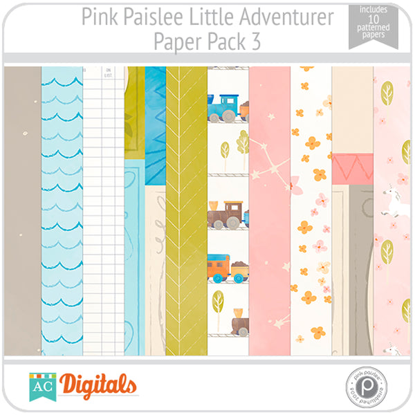 Little Adventurer Paper Pack 3