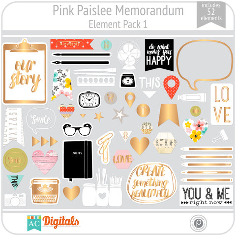 Memorandum Element Pack 1