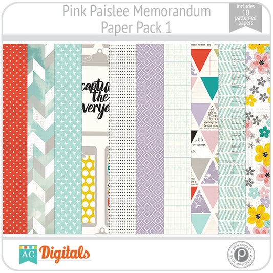 Memorandum Paper Pack 1