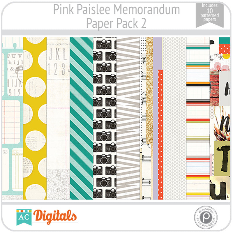 Memorandum Paper Pack 2