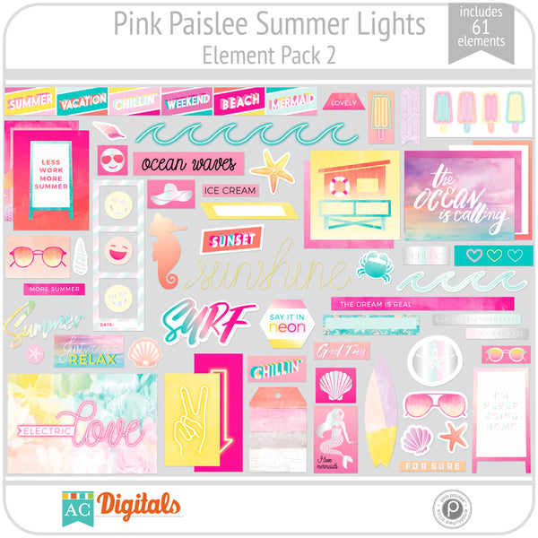 Summer Lights Element Pack 2