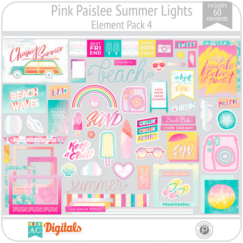 Summer Lights Element Pack 4