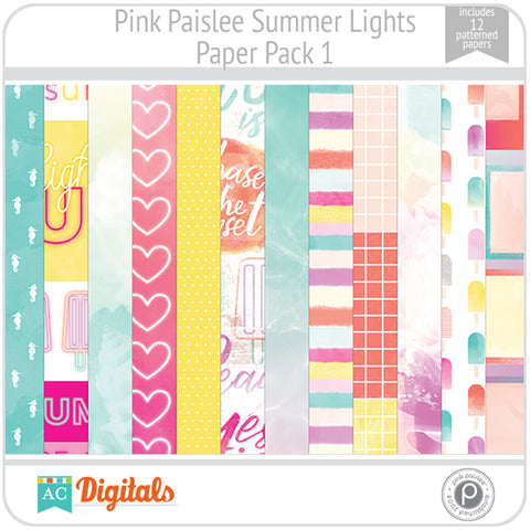 Summer Lights Paper Pack 1