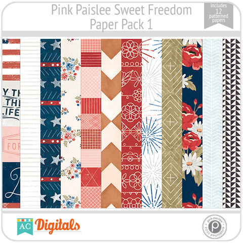 Sweet Freedom Paper Pack 1
