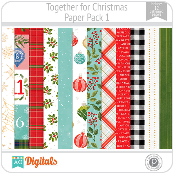 Together For Christmas Paper Pack 1