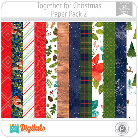 Together For Christmas Paper Pack 2