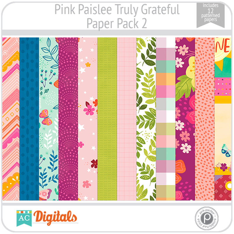 Truly Grateful Paper Pack 2