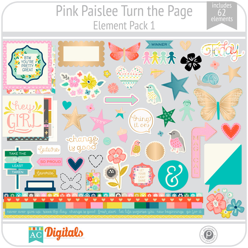Turn the Page Element Pack 1