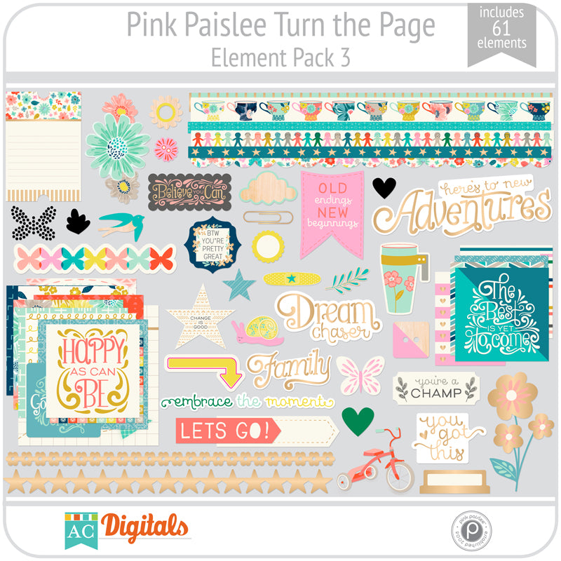 Turn the Page Element Pack 3