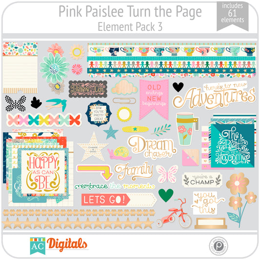 Turn the Page Element Pack 3
