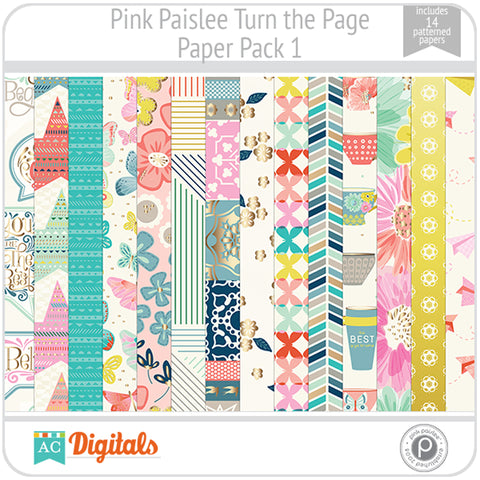 Turn the Page Paper Pack 1