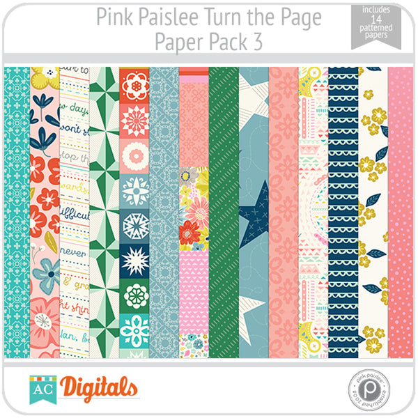 Turn the Page Paper Pack 3