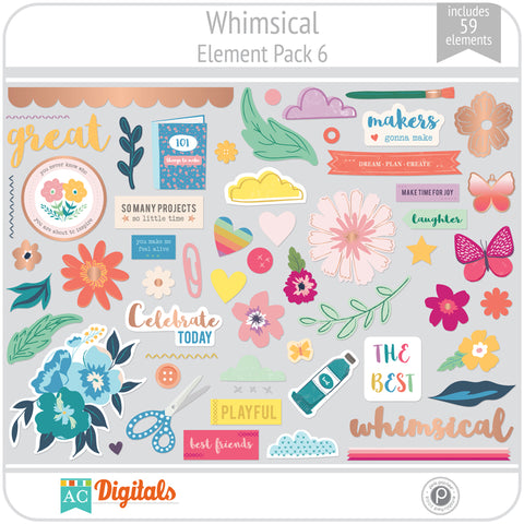 Whimsical Element Pack 6