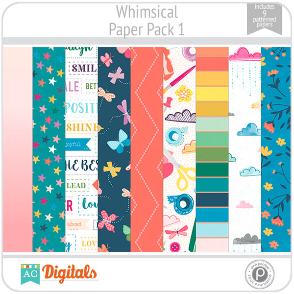 Whimsical Paper Pack 1