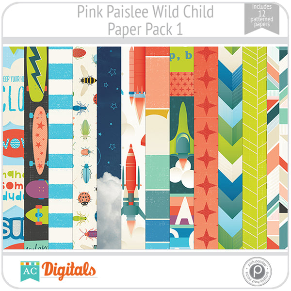 Wild Child Paper Pack 1