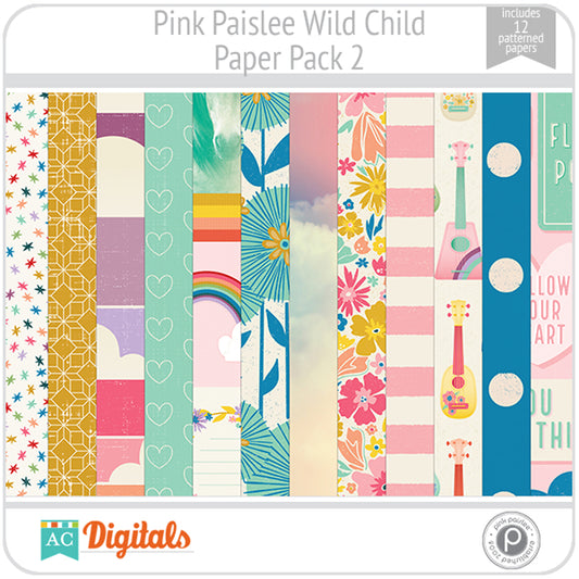 Wild Child Paper Pack 2