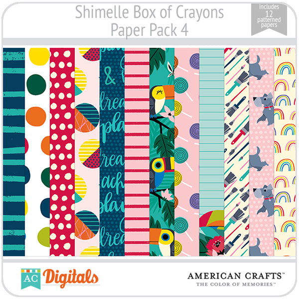 Shimelle Box of Crayons Full Collection