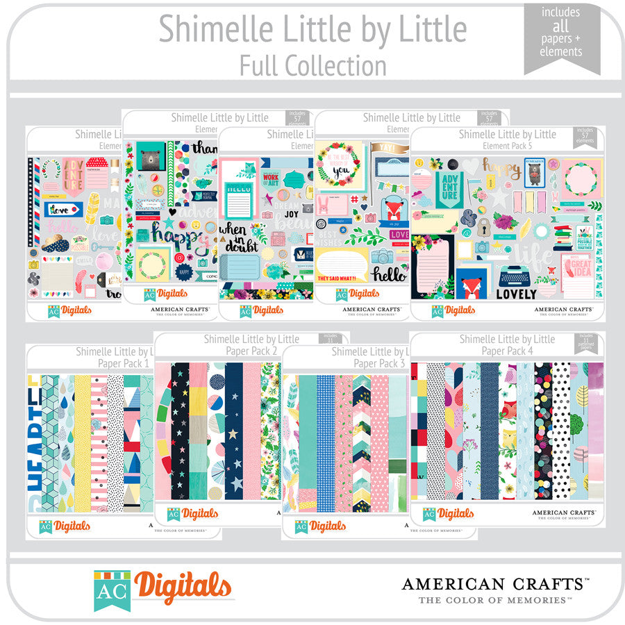 Shimelle Little by Little Full Collection