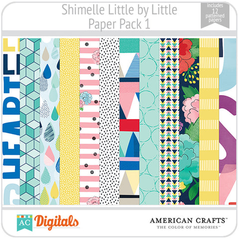 Shimelle Little by Little Paper Pack 1