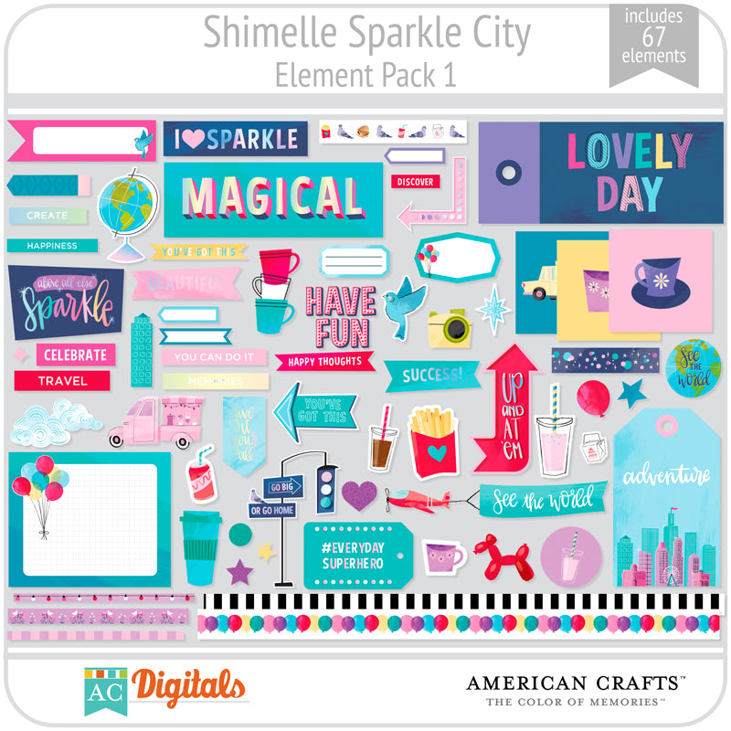 Sparkle City Element Pack 1