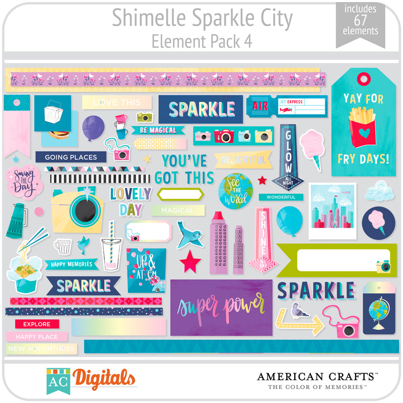Sparkle City Element Pack 4
