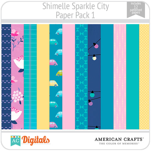 Sparkle City Paper Pack 1