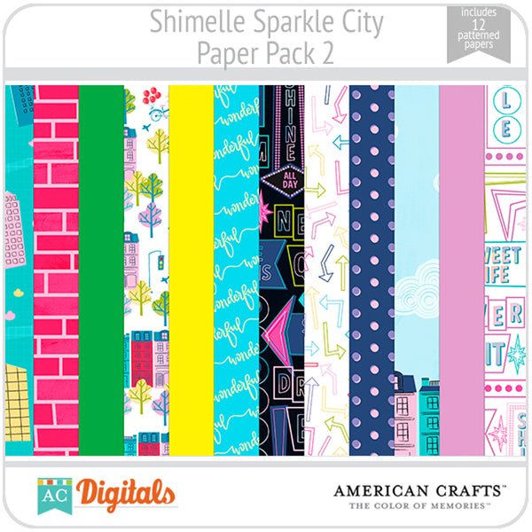 Sparkle City Paper Pack 2