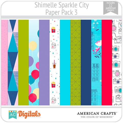 Sparkle City Paper Pack 3