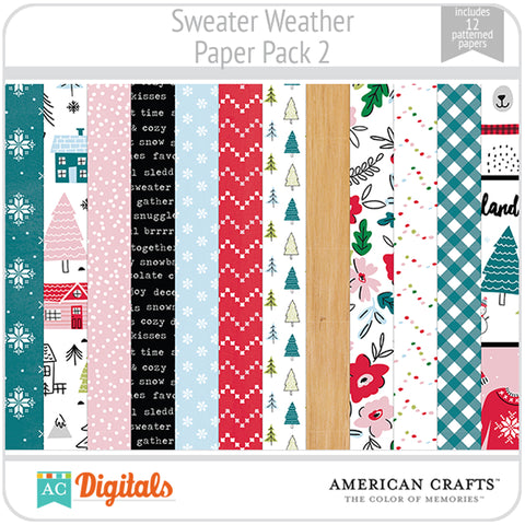 Sweater Weather Paper Pack 2