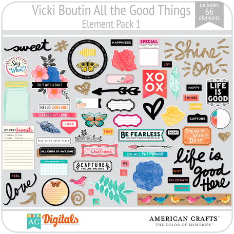 All the Good Things Element Pack 1