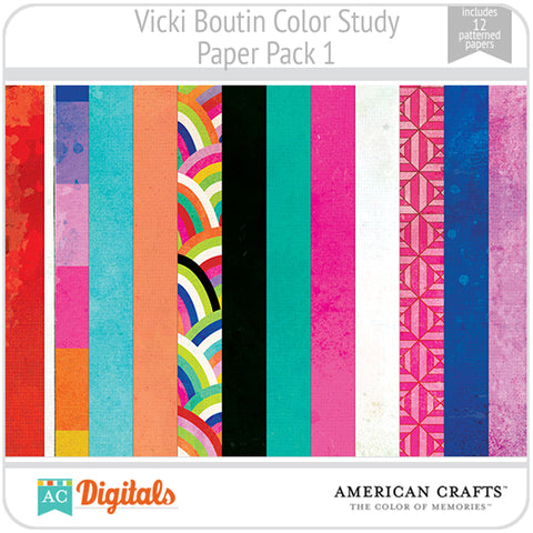 Color Study Paper Pack 1