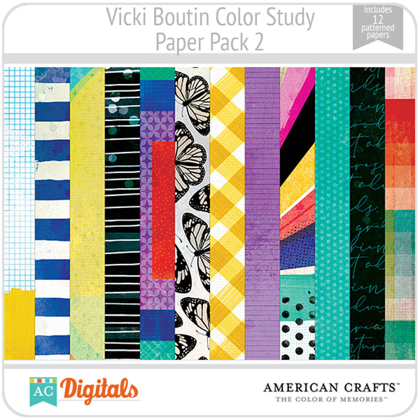 Color Study Paper Pack 2