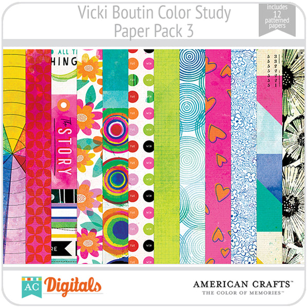Color Study Paper Pack 3