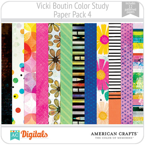 Color Study Paper Pack 4