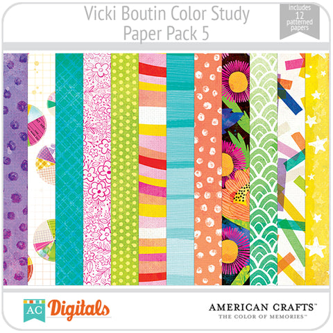 Color Study Paper Pack 5