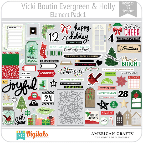 Evergreen & Holly Full Collection