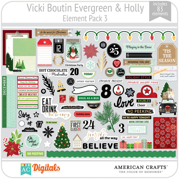 Evergreen & Holly Full Collection