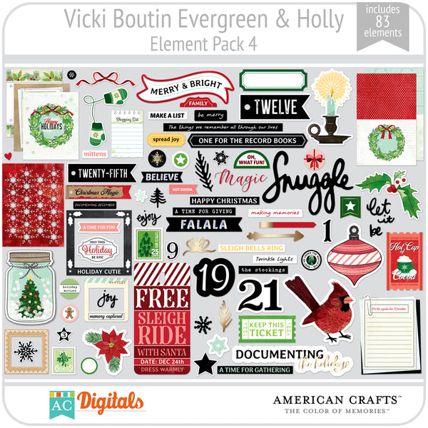 Evergreen & Holly Full Collection