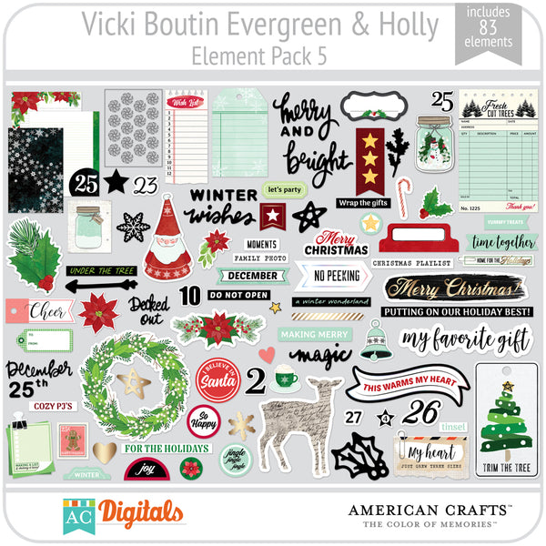 Evergreen & Holly Full Collection