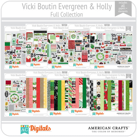 Evergreen & Holly Full Collection