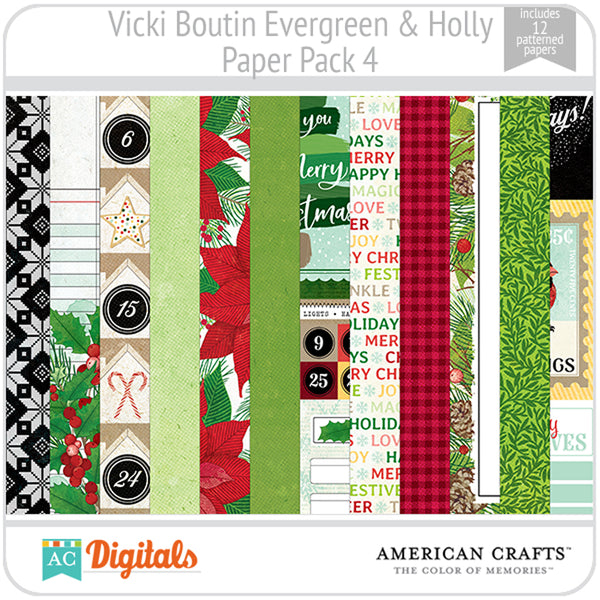 Evergreen & Holly Full Collection
