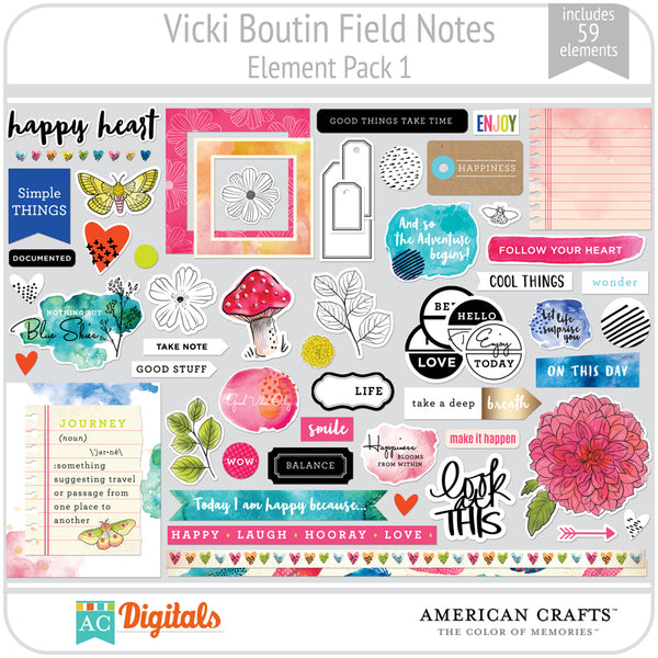Field Notes Element Pack 1